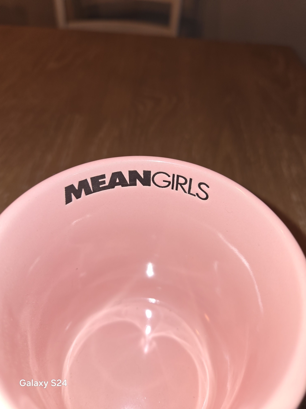 Mean Girls Pink Ceramic Quote Mug - You're Like Really Pretty Regina George - Picture 2 of 4